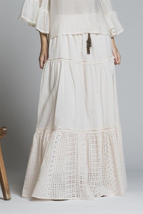 SKIRT LONG 100% COTTON