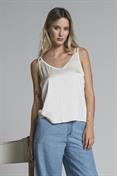 TOP BRACES SATIN VISCOSE STRETCH G/D