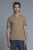 POLO SKIPPER S/S COTTON/LINEN SOFT WASH