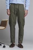 CARGO LONG COMF.MIXED LINEN G/D MIL.