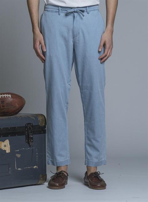 CHINO LONG COMF.CHAMBRAY G/W LT.