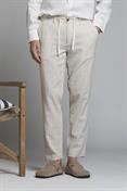 CHINO LONG COMF.MIXED LINEN Y/D