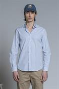 FRENCH COLLAR L/S SLIM 100% CTN Y/D