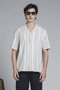 BOWLING SHIRT S/S COMF. SOFT CTN/LIN Y/D