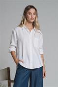 SHIRT LONG L/S 100% LINEN G/D