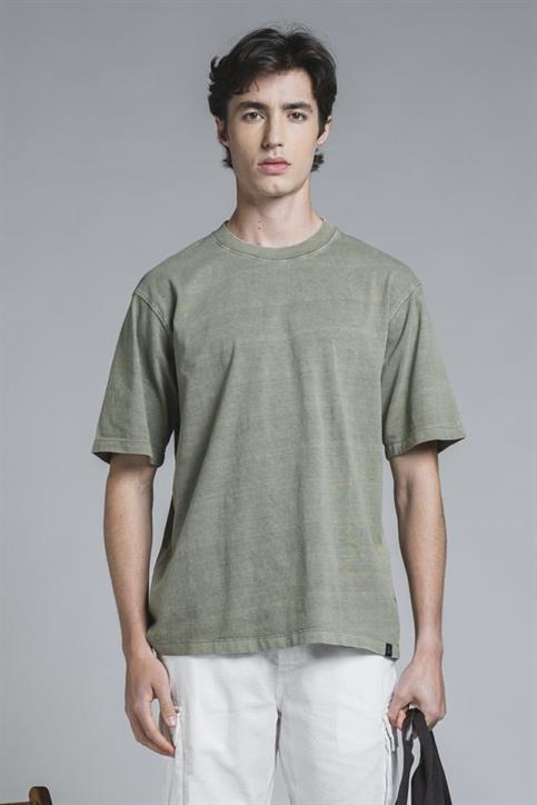 T-SHIRT S/S BOXY JERSEY SOLID G/D